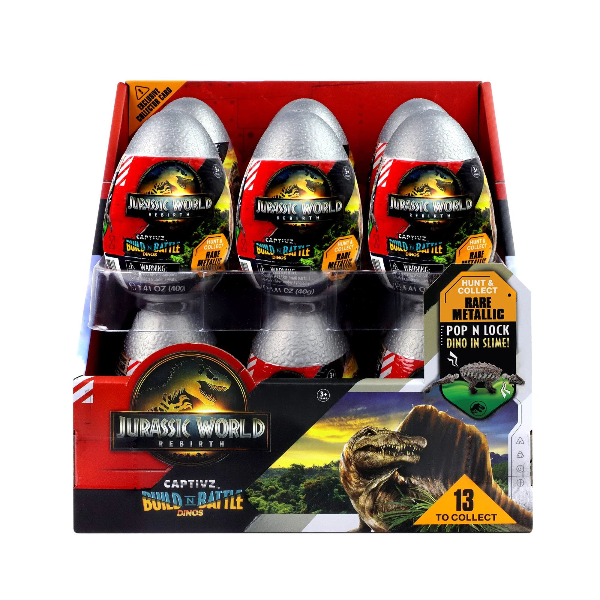 Jurassic World Rebirth Captivz Slime Egg — TOYMONSTER
